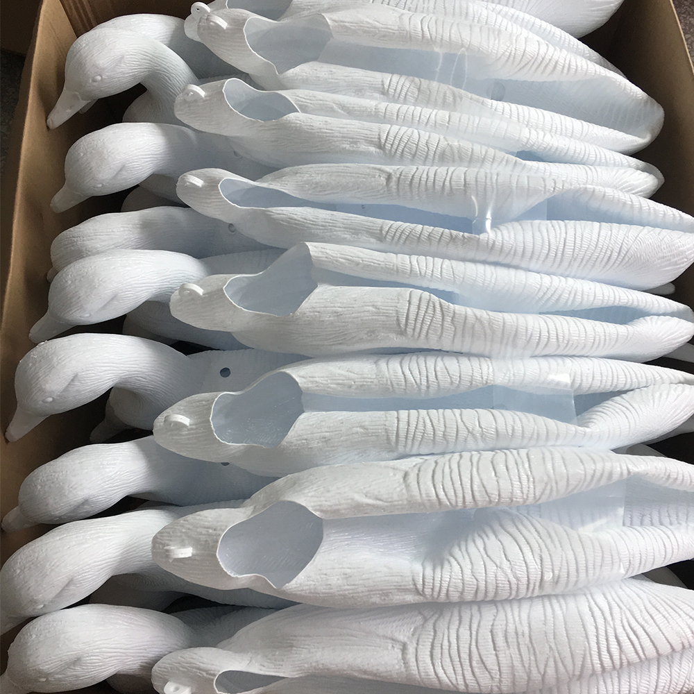 76x23x23cm EVA Foam Floating Snow Goose Decoys Full Body Customized For Hunting