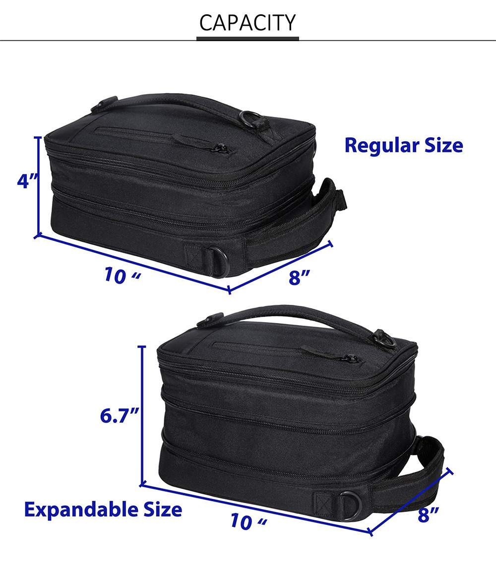 Women Leakproof Lunch Cooler Tote With Rubber Logo