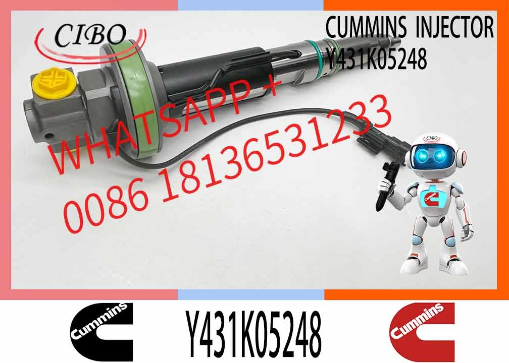 4964170 4964172 4964171 2867147 Y431K05248 Y431K05417 Fuel Injector Genuine Brand New Diesel Engine Parts for Cummins QSK19