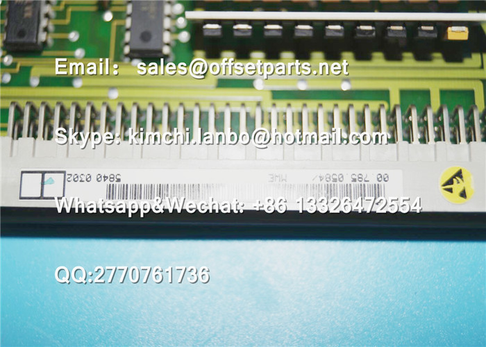 00.785.0584 MWE circuit board original used offset printing machine parts