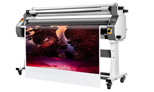 1600W Wide Format Laminator 24 Inch Laminating Machine For Bubble Free