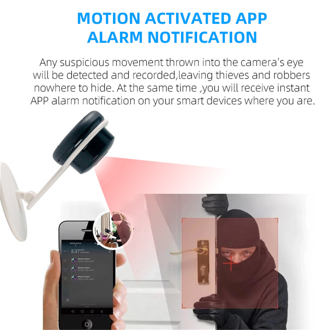 Indoor Fixed IPC Mini Wi-Fi Smart Camera(C3)