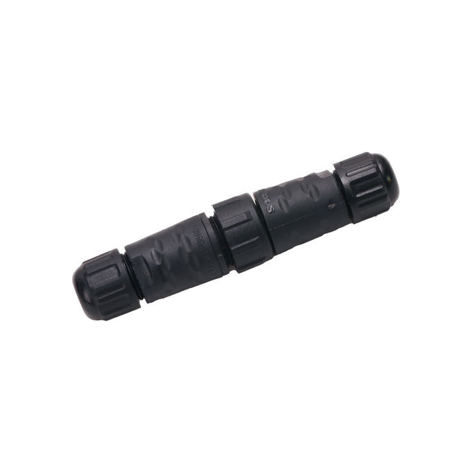 2pins Female Circular Plastic Connectors High Power Assembly Straight Connector