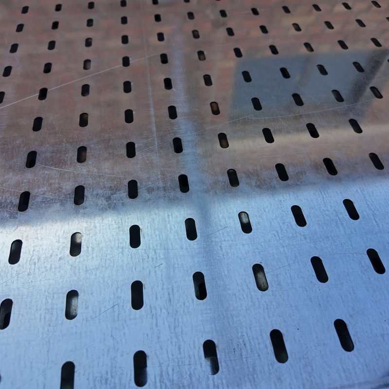 Galvanized Slotted Perforated Sheet 1000×2000mm