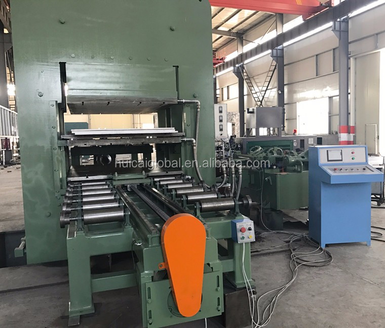High Technology Brake Pads Making Machine with 4.00-5.00MN Nominal Molding Power