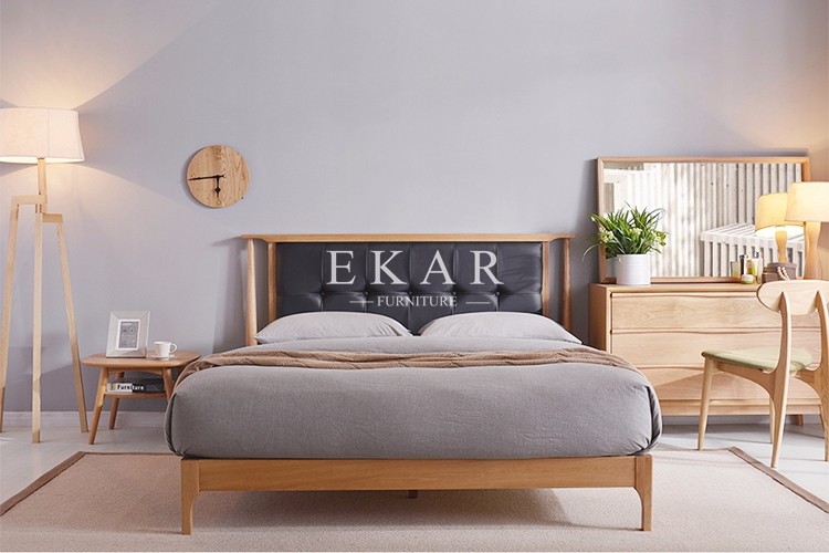 Nordic Style Bed Frame King Size Adult Loft Bed
