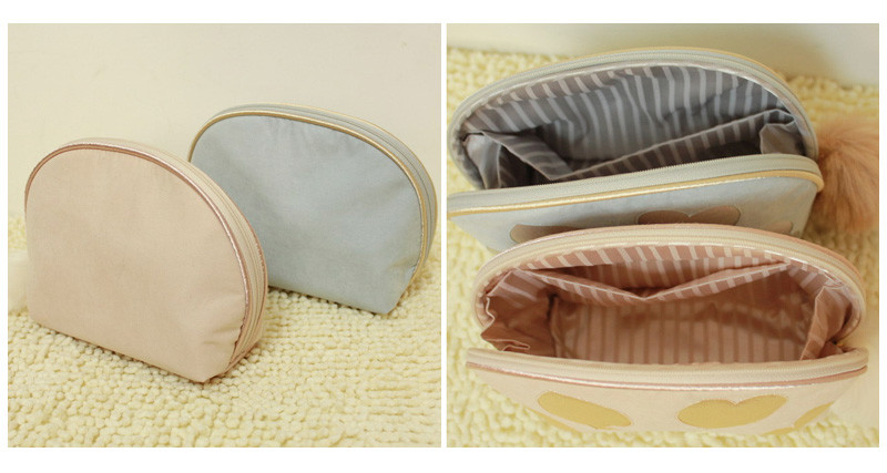 Embroidery Pattern Polyester Cosmetic Travel Bag