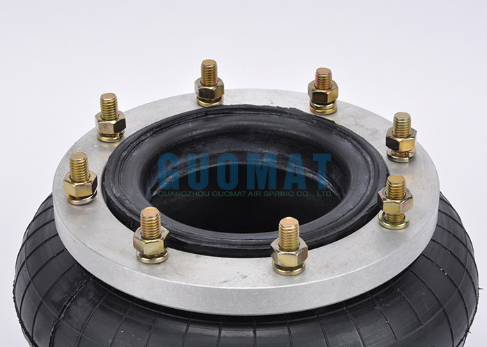 Rubber Industrial Air Spring Air Isolator Convoluted With Flange Ring 260130H-1
