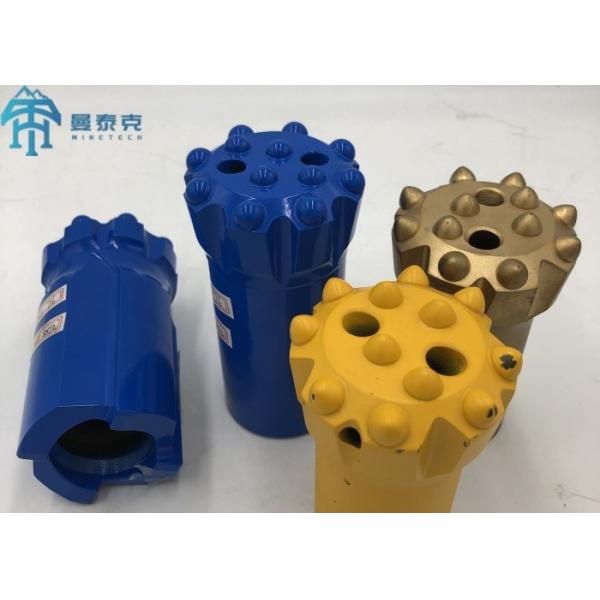 Hot Sale T38 Threaded Drill Button Bits for Bench and Tunnel Long Hole Drilling