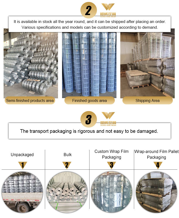 Hot Dipped Galvanized Steel Deer Wire Mesh With Corrosion Excellent Weather Resistance