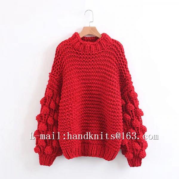 Buy Hand Knit Sweater, Hand Knitted Cardigan, Handmade Pullover Bohemian Dress, Stylish Bubble Dress at wholesale prices