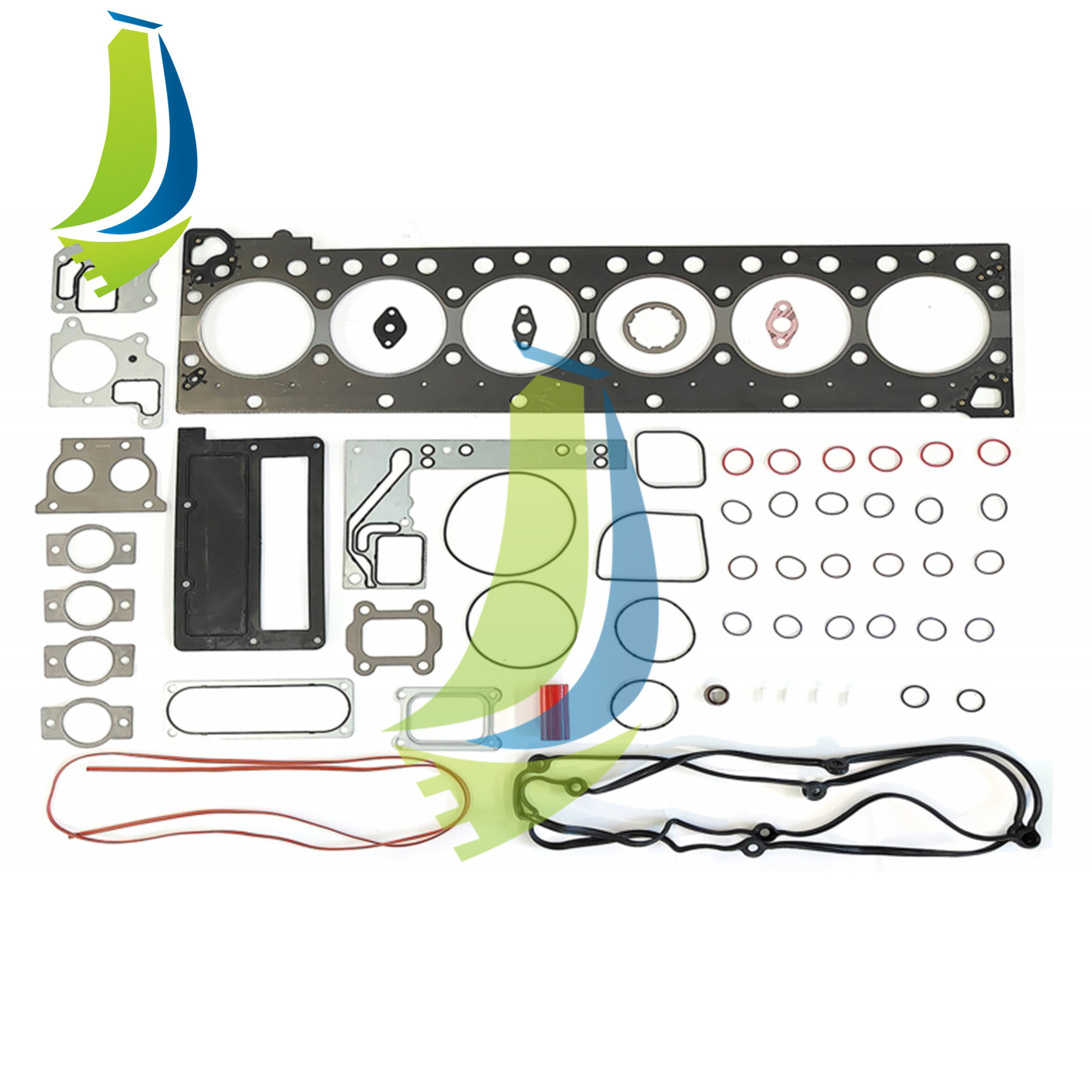 4955596 4352145 Cylinder Head Upper Gasket Kit Repair Kit For QSX15 Engine