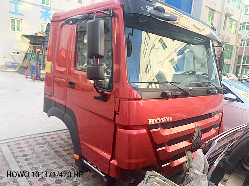 371 HP Sinotruk Heavy Duty Truck HOWO 10 Cabin for Sale