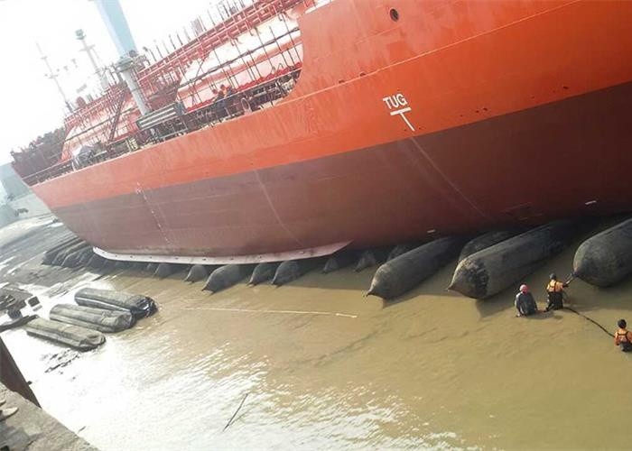 Lifting Balloon Boat Floating Marine Rubber Airbag 1.5*15m 8 Layers