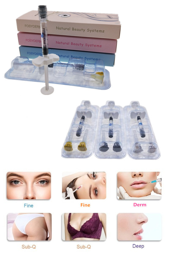 Fosyderm Cross Linked Ha Filler With Pre Filled Syringe