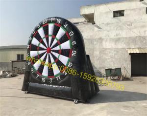 Quality Soccer zorb game inflatable foot dart dart ball game for sale for sale
