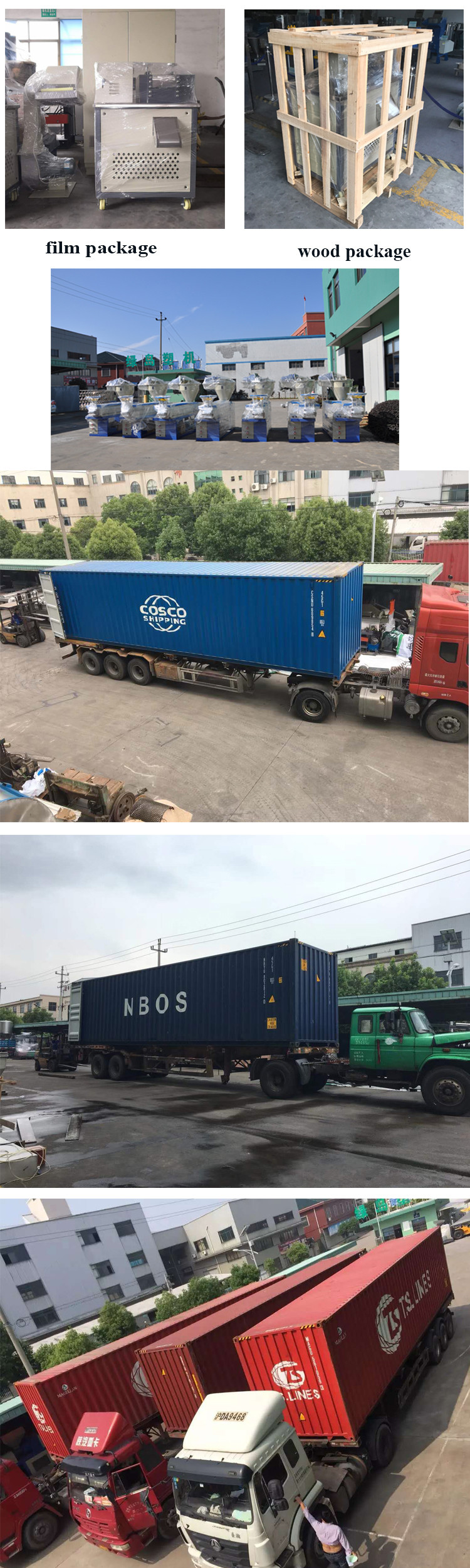 Customized Voltage PET Plastic Recycling Machine / Plastic Pelletizing Machine