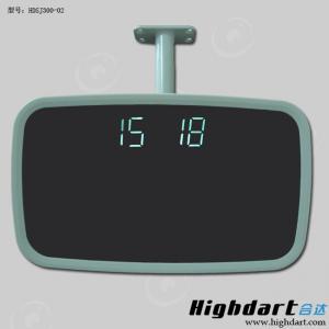 China Factory directly bus and coach digital inside mirror item#HDSJ300-02  VFD rearview mirror inside clock on sale