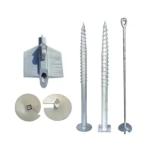 Manufacturers Direct Selling Hot Dipped Galvanized Earth Screw Ground Helical