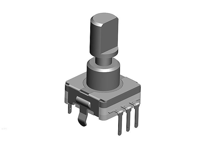 11mm Metal Shaft Incremental Encoder EC11-05-01X2D-HA1