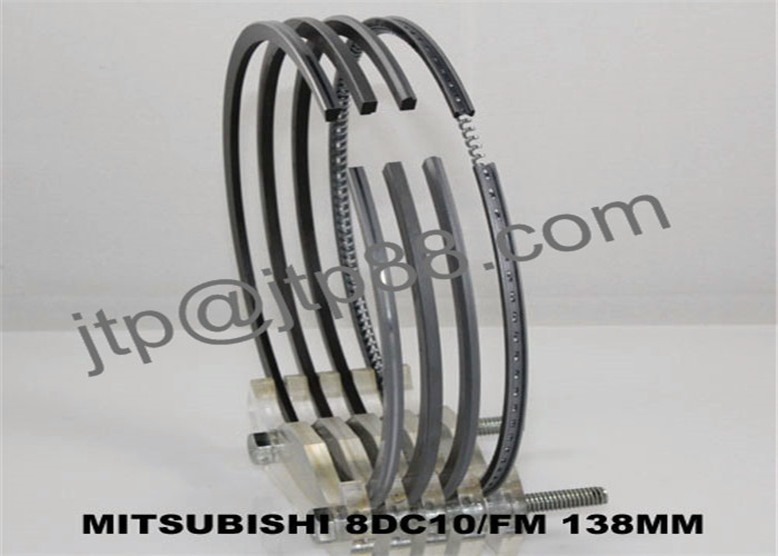 Industrial 8DC10 Engine Piston Rings / Low Friction Piston Rings For Mitsubishi
