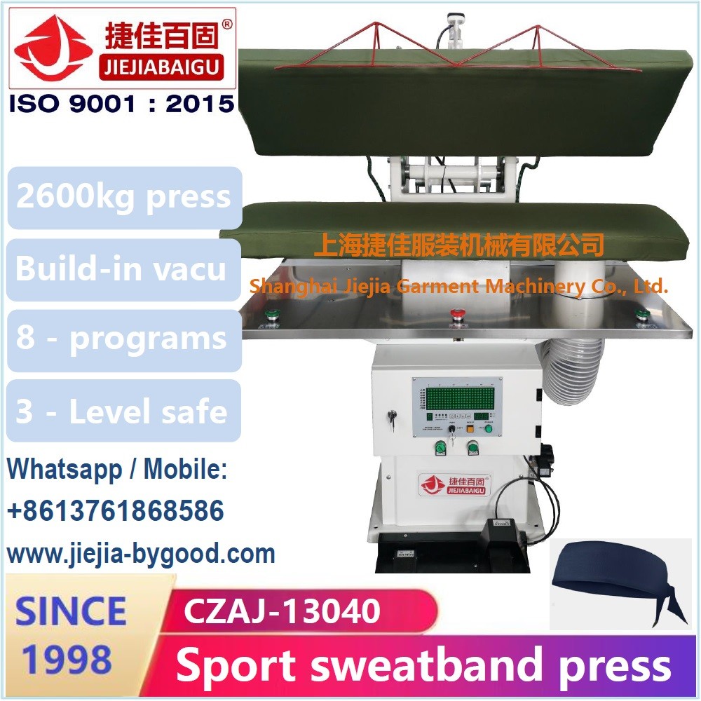 220V PLC Sport sweater belt Pressing Machine Steam Heating System Pant Legger Press