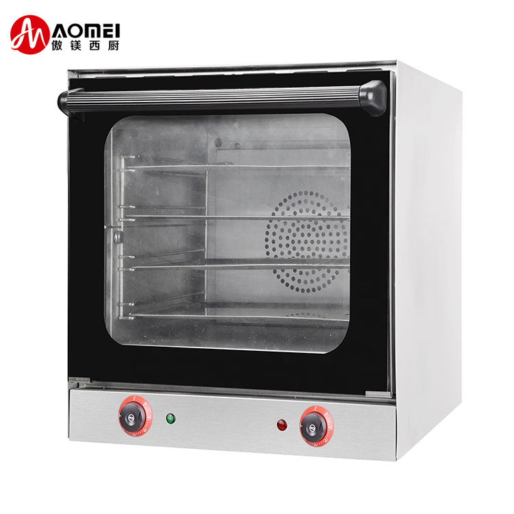 Convection Oven 4 Tray Stainless Steel for Commercial Baking in 600x560x560mm Size