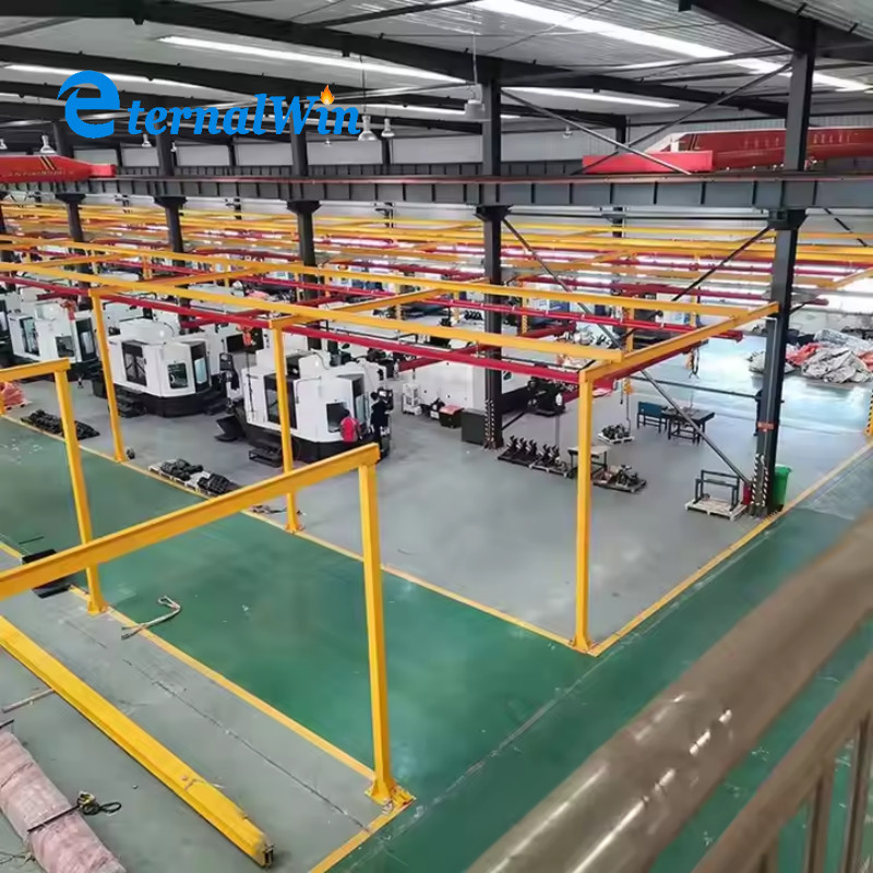 380V Power Source Strength Steel KBK Overhead Crane Machine With Customized Speed Performance