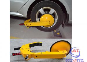 Quality A3 Steel Manual car wheel lock With Imported Locks , wheel clamps for cars for sale