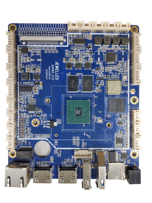 Amlogic T972 Advertising Android Motherboard ARM Mali G31 MP2 GPU GLES3.2 / Vulkan1.1 / CL2.0, 512GB TF CARD HD Digital Signage