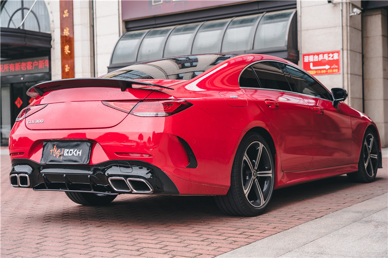 For Mercedes CLS300 CLS350 W257 Body Kit CLS300 CLS350 Upgraded GT63S-style Front and Rear Bumpers