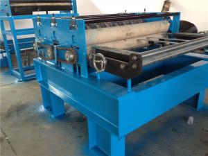 Quality Sheet Metal Steel Coil Slitting Machine 10 Strips Rubber Roller for sale