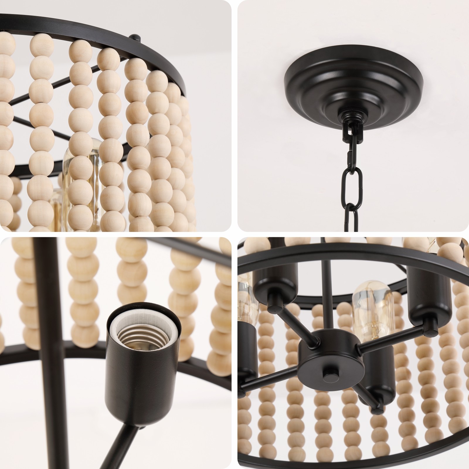 Living Room Modern Lighting Beaded Pendant Lightcontemporary chandelier(WH-CI-161)
