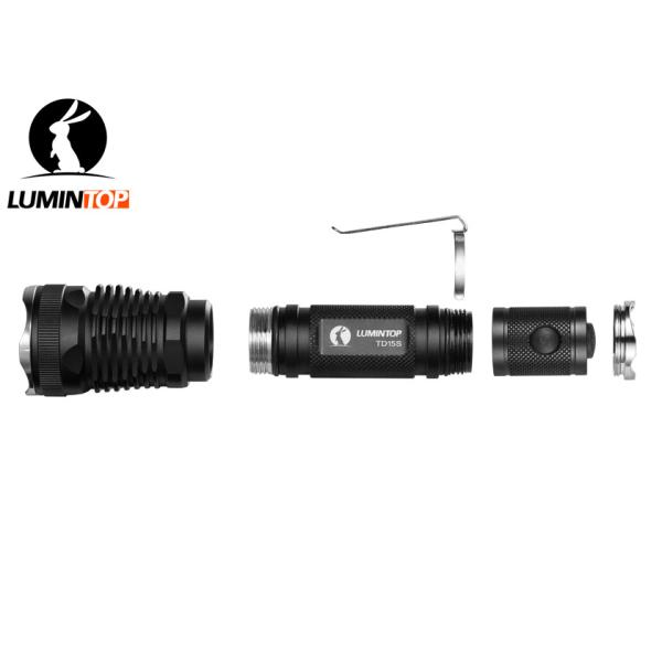 Easy Operation Hunting LED Flashlight Four Modes IPX - 8 Waterproof