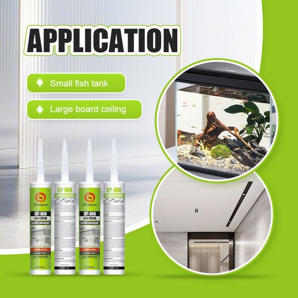 Engineering Grade Special Silicone Sealant For Large Plate Glass Industrial