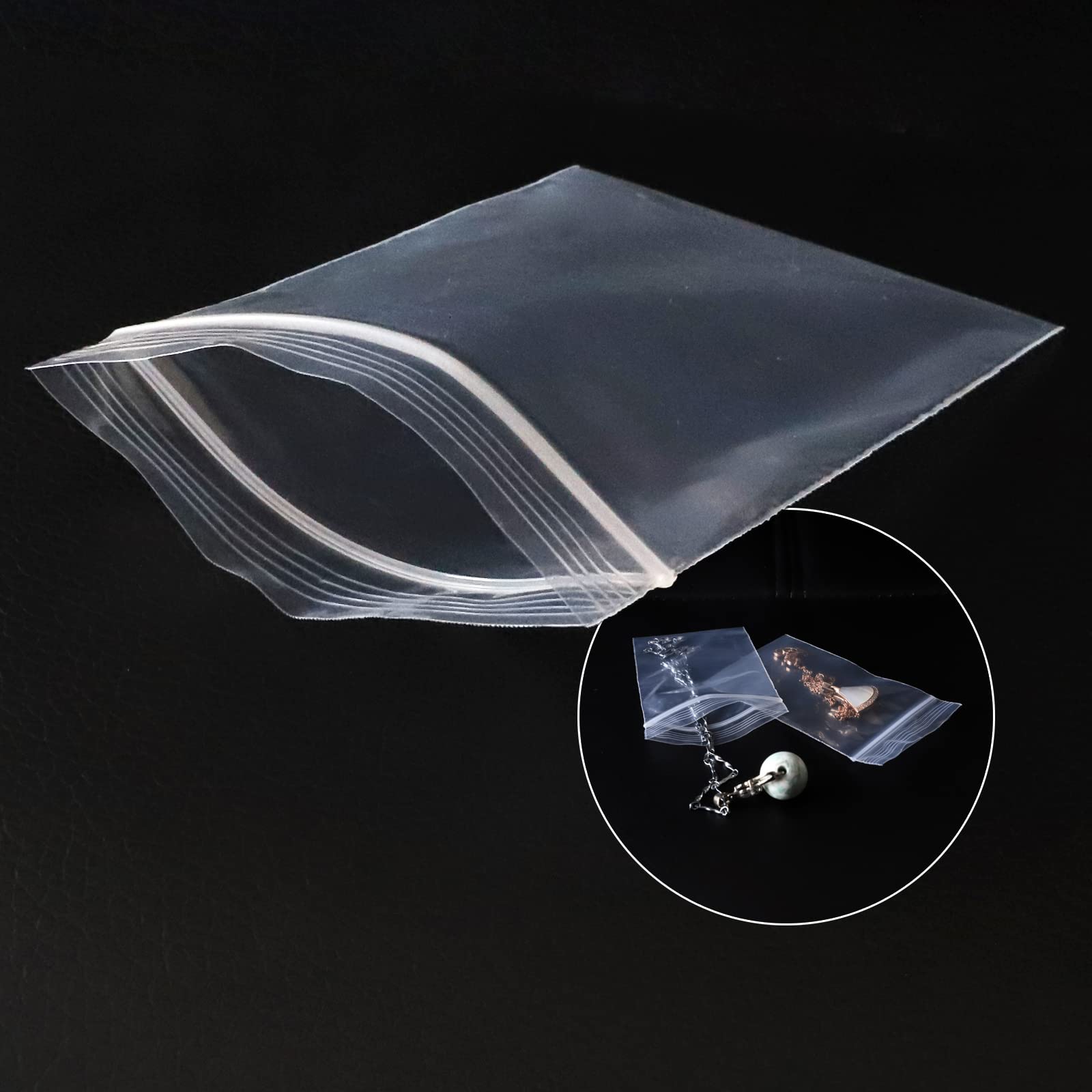 Custom Logo Compostable Zipper Bag Transparent Plastic Packaging for Easy Open Polybag
