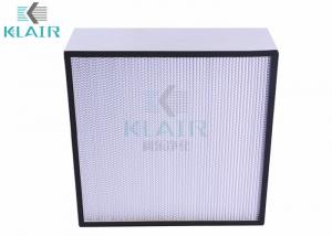 Quality Klair HEPA Filter 99.97 Efficiency , Metal Frame High Temperature Hepa Filters for sale