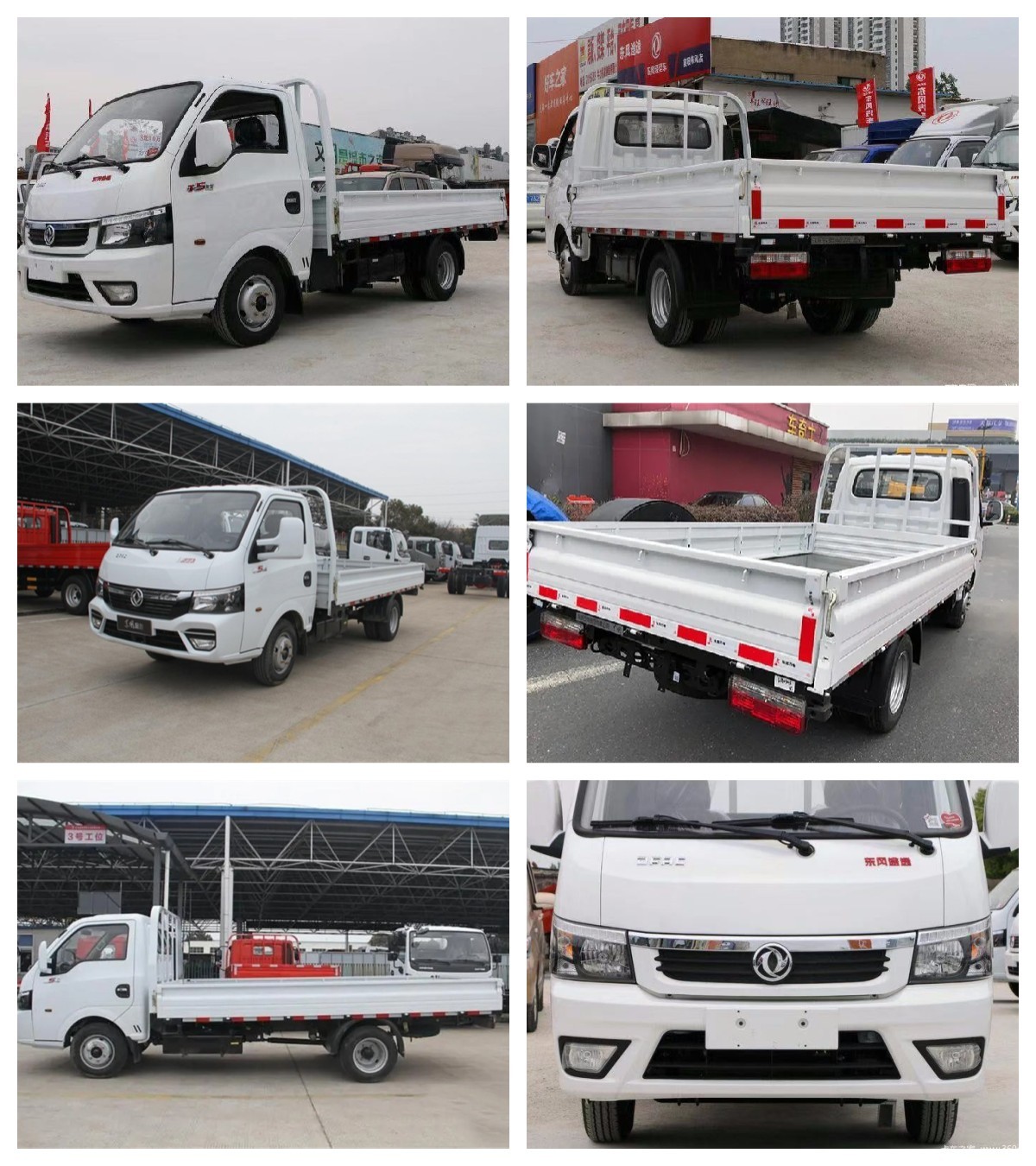 Manufacturer Dongfeng 1 ton Light Cargo Fence Truck Lorry Truck