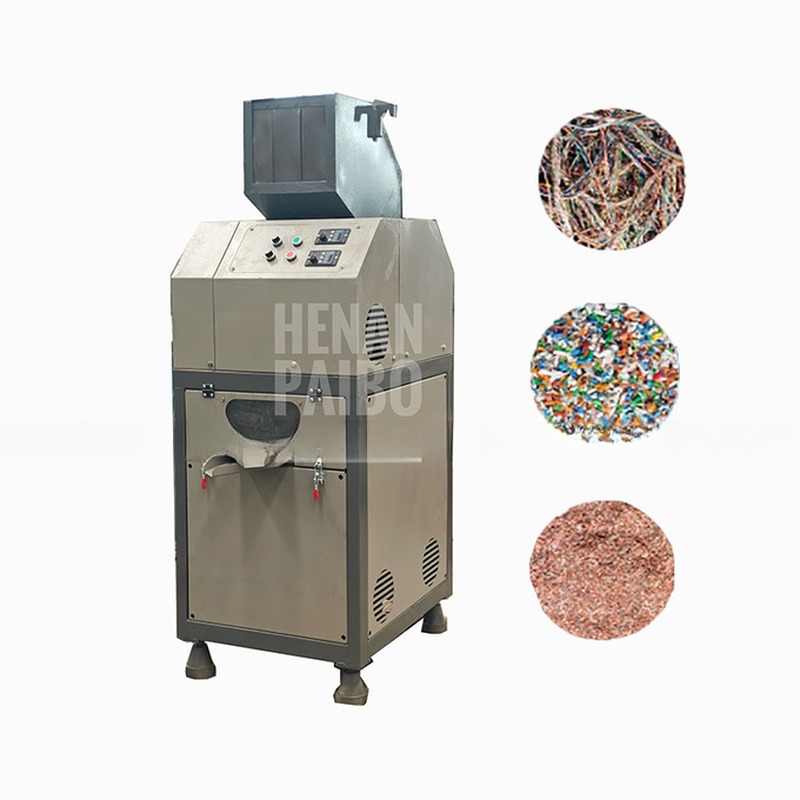 2024 Super Mini Cable Scrap Copper Wire Recycling Function 1 Crusher and Separator