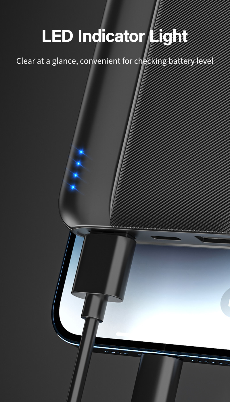 Universal Portable Mobile Power Bank 20000mah 10000mah Li Polymer Battery