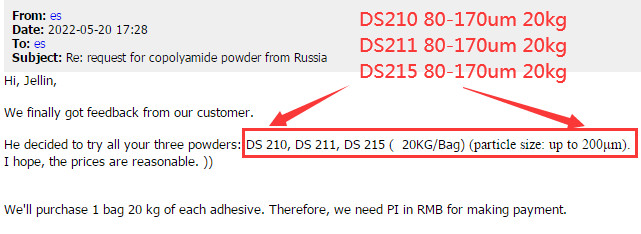 Washable Polyamide PA Hot Melt Adhesive Glue Powder for Garment