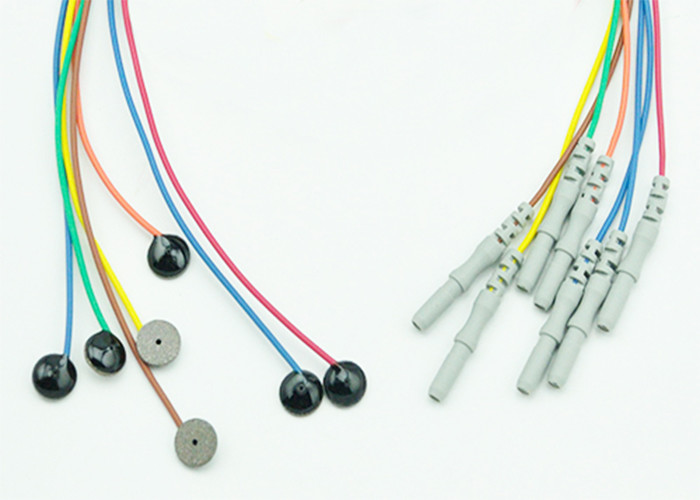 8 / 10mm Sintered Silver Silver Chloride Electrodes Resuable 10 Different Color