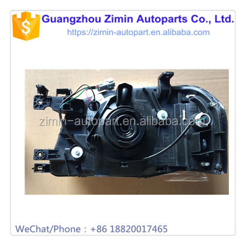 Highly Durable ABS Plastic Modified Car Front Head Lamp Light For Nissan D23