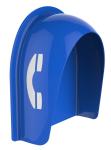 Column Mouting Acoustic Phone Booth Impact Resistant Acoustic Telephone Hood