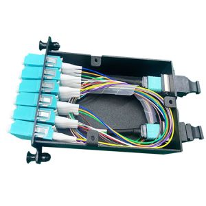 Patch Panel LC Connector MPO MTP Cassettes With ODF Rack Mount