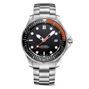 Buy cheap 42mm 3ATM Stainless Steel Wristwatch Timepiece Men Quartz Watches Rotate Bezel from wholesalers