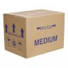Buy cheap Medium Sized Cardboard Storage Box For Paperback Books Pots And Pans from wholesalers