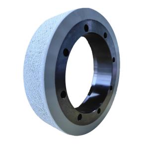 Quality PU Drive AGV Wheel Heavy Duty Polyurethane Casters 180mm for sale