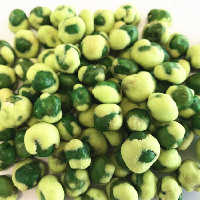 Wholesale Vegan Hot&Spicy Flavor Fried Coated Green Peas Crispy Snacks