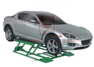 Quality Electric Auto Parking Lift Low Scissor Lift 2 Ton Capacity 2.2kw Automatic Unlock for sale